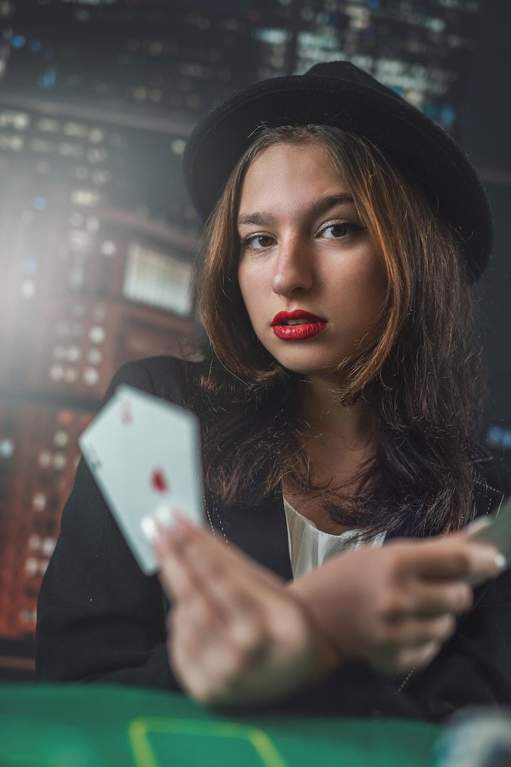 Tampilan permainan blackjack secara live casino di playstar77 dengan antarmuka mudah dipahami